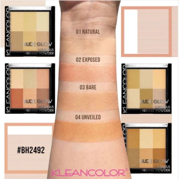 Kleancolor - Nude Glow Luminous Finishing Powder - # 04 Unveiled - Picture 4 of 8
